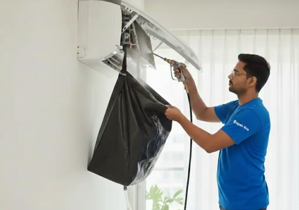 AC Jet pump cleaning