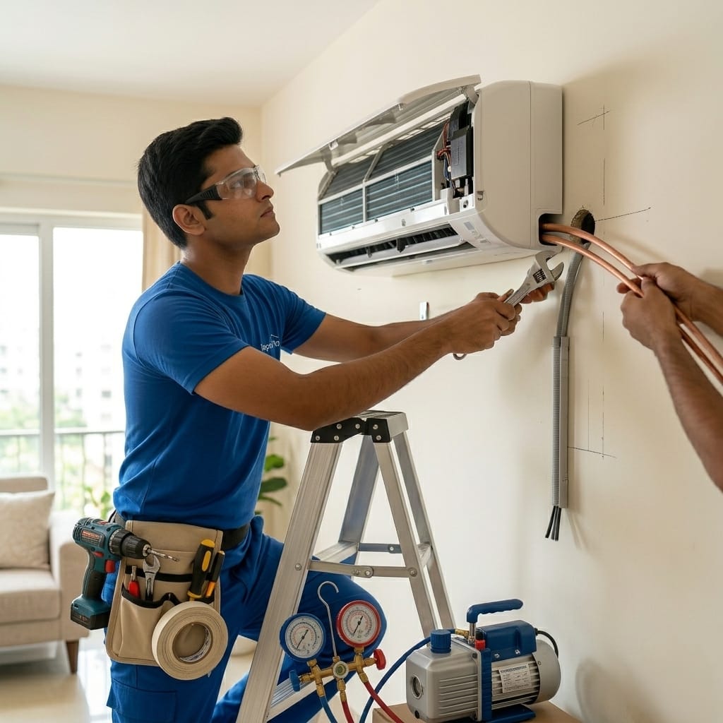 Split AC Installation